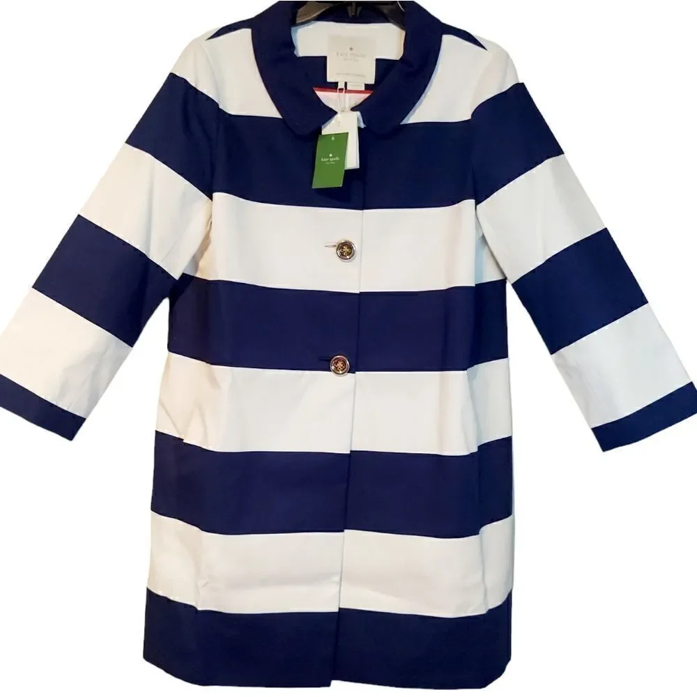 Kate Spade NY Franny Trench Coat - Picture 3 of 8